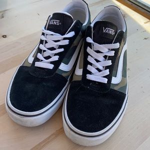 Slip on Vans with Camo
